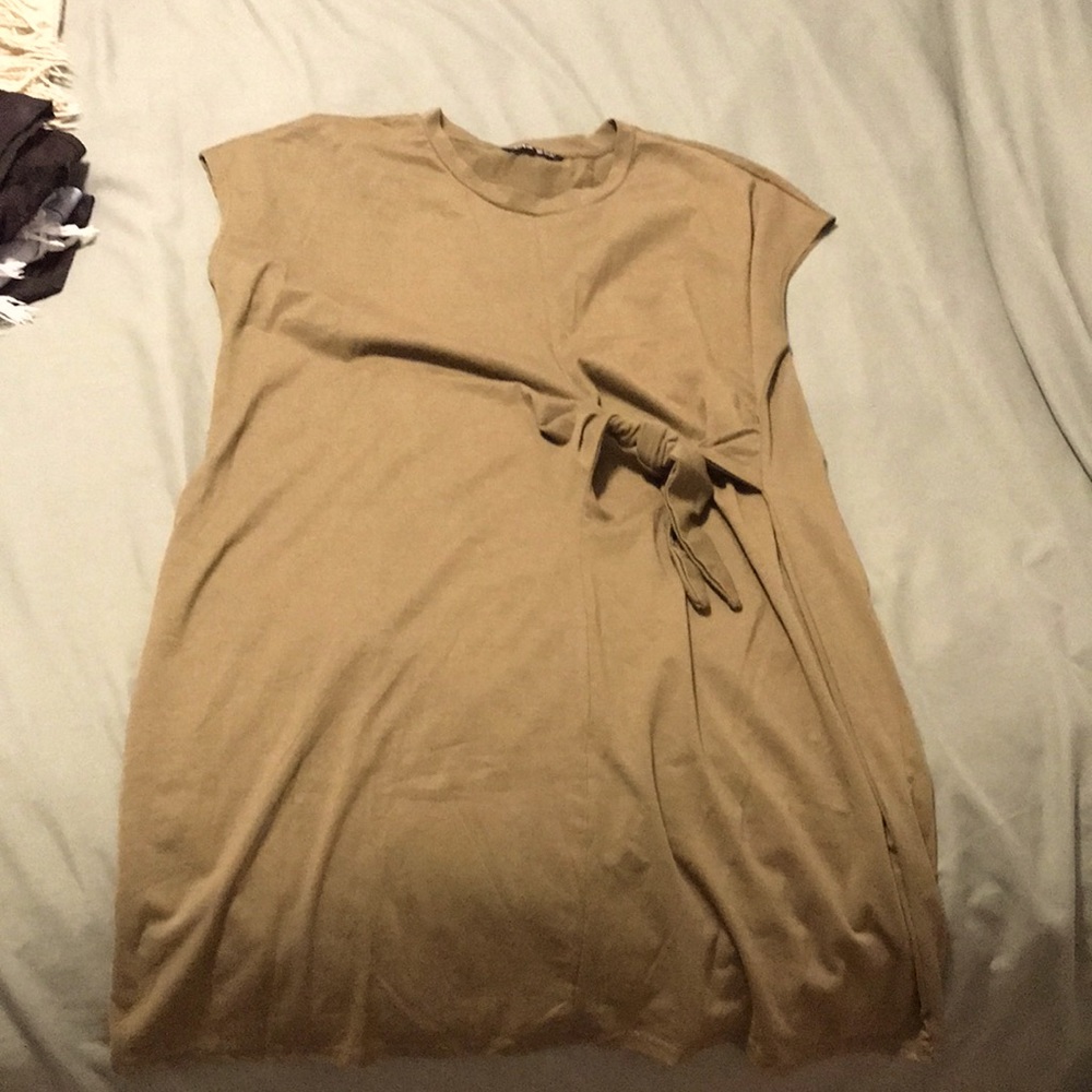 Shein Tshirt tie dress